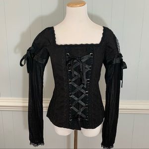 Tripp NYC Corset Blouse